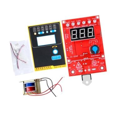 Imagem de shamjina Placa de controle de tempo para máquina de solda DIY, placa controladora leve de substituição, equipamento de soldagem portátil para iniciantes, 220v