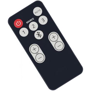 Imagem de Controle remoto de substituição compatível com sistema de alto-falante de barra de som digital de um passo Polk Audio Surroundbar