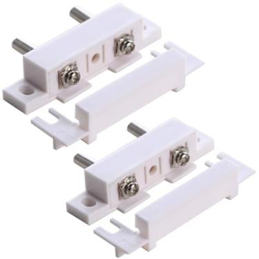 Imagem de UHPPOTE sonda de água com fio líquido de vazamento detecção de eletrodo de indução de vazamento sensor único para sistema de alarme, Pack of 2