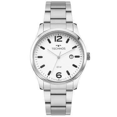 Imagem de Relógio Technos Masculino Steel Prata - 2115tzu/1k