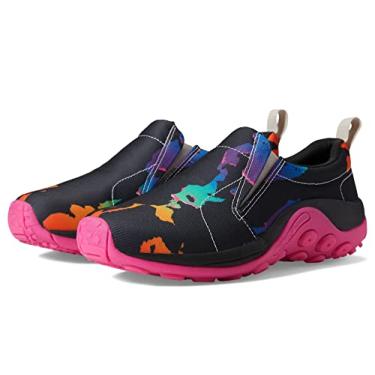 Imagem de Merrell Tênis masculino Jungle Moc Prints Suede Slip-On Casual e Fashion, Jacquard/Pride, 15.5 Women/14 Men