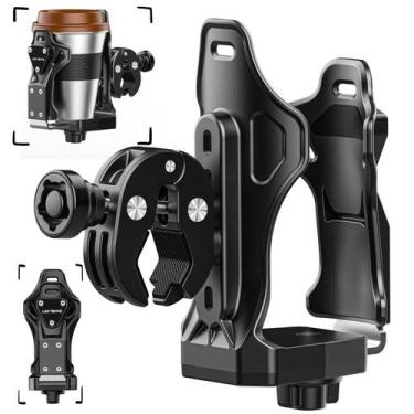Imagem de Porta-copos de motocicleta LOKTENWO Antifurto para garrafas de 50-90 m