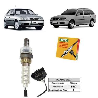 Imagem de Sensor De Oxigenio Sonda Lambda - Gol 1996 A 2002 / Parati 2000 A 2002 - Oza660-Ee27