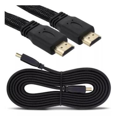 Imagem de Cabo Hdmi 2.0 Flat 2 Metros Pineng Mhd-4002 4k/arc/3d/high Cor Preto