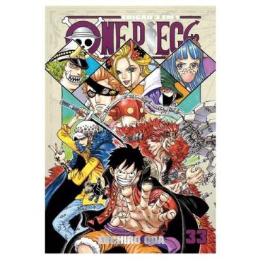 Imagem de One Piece 3 em 1 Vol. 33 - Mangá - Panini