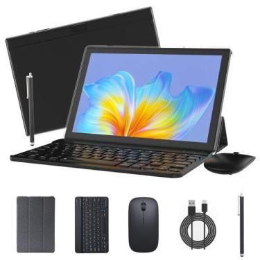 Imagem de Tablet Aheadlink Android 13 2 em 1 de 10 polegadas 12 GB RAM 128 GB RO
