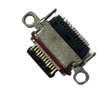 Imagem de zhxchzhi Conector de porta de carregamento OEM compatível com ZTE Nubia RedMagic 7 Pro NX709J/Magic 8 Pro NX729J/9 Pro NX769J peças 2 peças