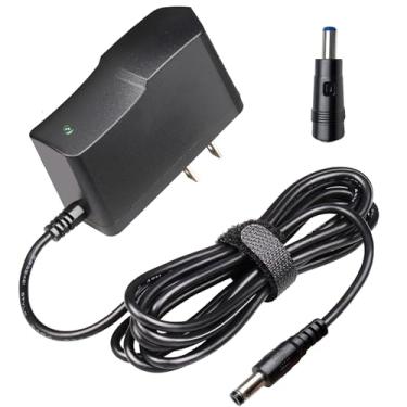 Imagem de Adaptador de alimentação CA 9V listado pela UL para Arduino UNO, cabo de alimentação para Crosley Cruiser CR8005A, Schwinn Bike A10 A20 A40 220 430 Elíptico Trainer - Positivo central 5,5 x 2,1 mm
