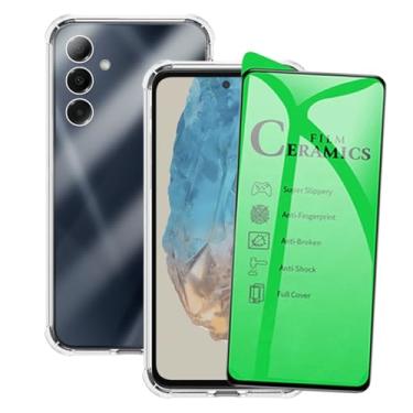 Imagem de Capa Capinha Anti Impacto + Película 9D Cerâmica Para Galaxy M35