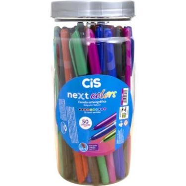 Imagem de Caneta Esferografica Cis Next Colors 10 Cores Sorti - SERTIC