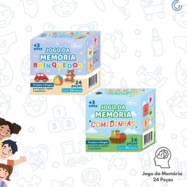 Imagem de Jogo da Memória 24 Peças Pedagógico - Sortido - Tilibra