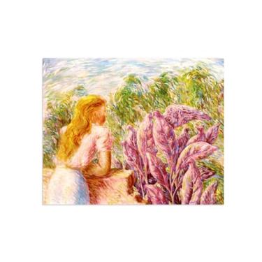 Imagem de LXURY Pintura famosa em tela - Impressão em tela - Reproduções de imagens em tela - Omen-Pôster de arte para decoração de casa 50 x 65 cm 20 x 26 polegadas sem moldura