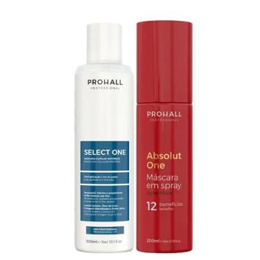 Imagem de Progressiva Select One 300ml + Máscara Absolut One 200ml - Prohall