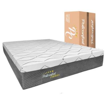 Imagem de Colchão na Caixa Napoles Espuma D28 PoliConfort 18cm, Solteiro