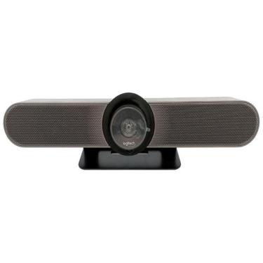 Imagem de Kit Webcam Meetup Logitech Com Microfone E Controle