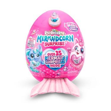 Imagem de Rainbocorns Sereia Surpresa Série 7 – Ovo Grande com 15 Surpresas, Pelúcia Colecionável – Brinquedo Criativo Infantil (3 +)