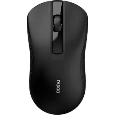 Imagem de Mouse Rapoo B20 Silent Wireless 2.4GHZ Black