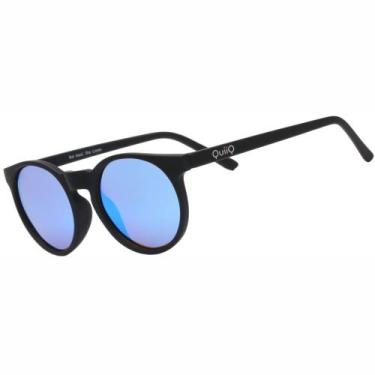 Imagem de Óculos De Sol QuiiQ Redondo Esportivo Uv400 Polarizado, Sol azul, Dia 