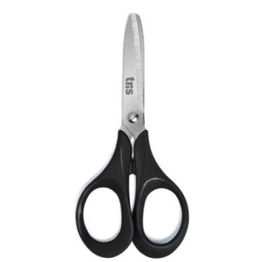 Imagem de Tesoura Escolar 13cm Sem Ponta Class TRIS, Preto