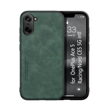 Imagem de Kepuch Silklike Capa para OnePlus Ace 5 Racing/Nord CE5 5G (Intl) - Case Placa de Metal Embutida - Verde