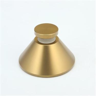 Imagem de Maçaneta para porta de vidro de banheiro, armário de exposição de porta de correr de cozinha, redondo, com furo único, m