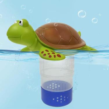 Imagem de Chlorine Floater Blufree Cute Animal for Pools, abas de 3 polegadas