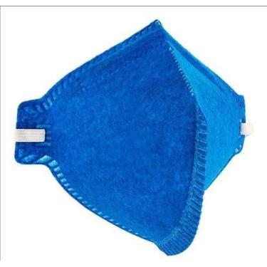 Imagem de Máscara Respiratória Descartável Pff2 S/válvula C/ 100 Un - Fratelli F