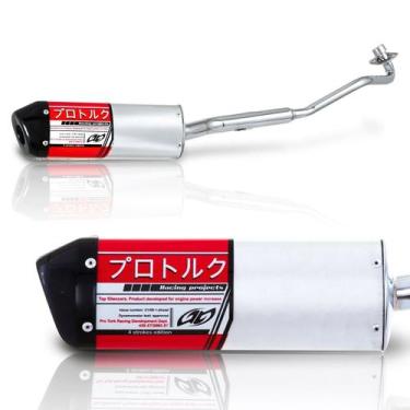 Imagem de Escapamento Pro Tork V-pro Pop 110i 2016/22, CROMADO, Único