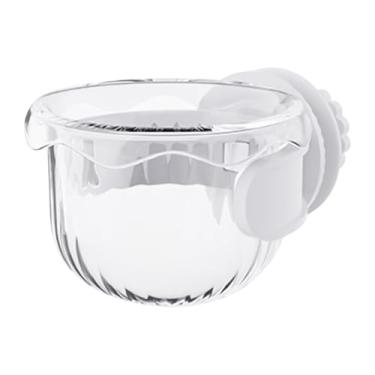 Imagem de Baoblaze Alimentador de pássaros, copo, galinheiro, tigela de água, acessórios para gaiola de chinchila, alimentador de, periquito, de pássaros, Branco