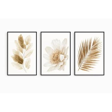 Imagem de Kit de Quadros Decorativos para Sala e Quarto - Quadros/Posters Decoração de Ambientes - Conjunto Luxuoso 3 Peças(20x30cmx3pcs,WT2036)