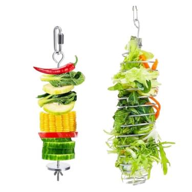 Imagem de luchike 2 peças de brinquedos de aço inoxidável para ratos brinquedos de enriquecimento de ratos, brinquedo de hamster, acessórios de gaiola de hamster, acessórios chiques para gaiola de ratos