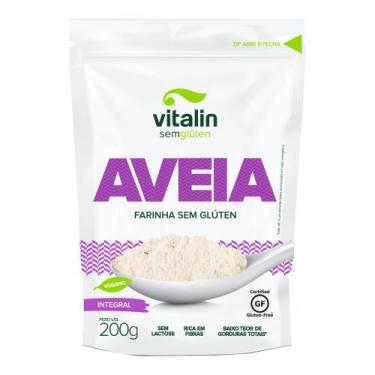 Imagem de Farinha de Aveia Integral Vitalin 200g