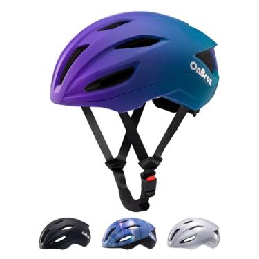 Imagem de Capacete de ciclismo adulto OnBros leve, unissex, para homens e mulheres, ajuste ajustável, capacete de bicicleta certificado CPSC