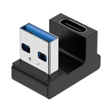 Imagem de Adaptador Tipo C Para USB Fêmea 10Gbps Conversor Universal USB 3.0 OTG