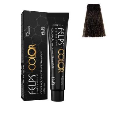 Imagem de Tintura Permanente Felps Color 4.0 Castanho Base 60gr