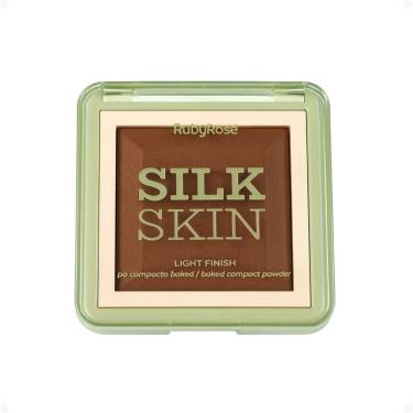 Imagem de Pó Compacto Ruby Rose Silk Skin Light Finish PC90 HB-M403-9