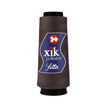 Imagem de Linha para costura setta xik 120 poliéster 2000 jardas - cor 0010 à 01
