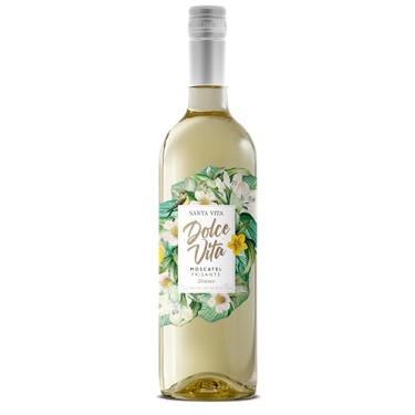 Imagem de Vinho Branco Frisante Santa Vita Moscatel 750ml (1 Unidade)