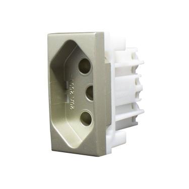 Imagem de Módulo Tomada 2p+t 20A Inova Pro Class Alumbra Champgne