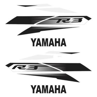 Imagem de Adesivo Protetor Tank Pad Yamaha YZF R3 2017 - Alta Resistência e Bril