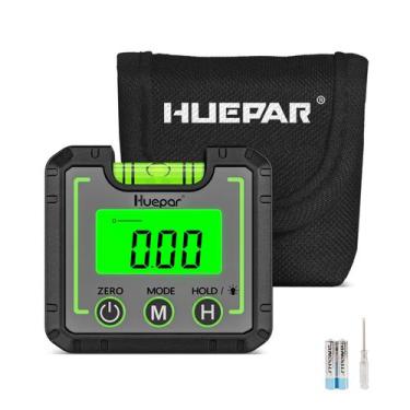 Imagem de Medidor de ângulo Huepar AG01 Digital Level com base em V-Groove