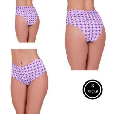 Imagem de Kit 3 Calçola de Senhora Estampada - c2 KIT 3 MARIA - TERRA E MAR MODA