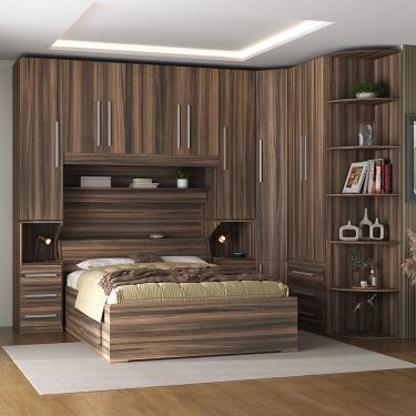 Imagem de Guarda-Roupa de Canto com Cantoneira e sem Cama 1219S San Remo