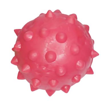 Imagem de Brinquedo para cães Bola Pula Pula 75mm Mamona Vermelho