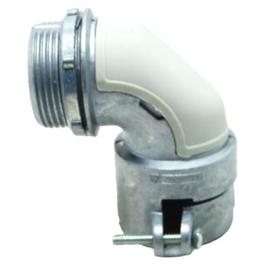 Imagem de Conector Eletrico Box Cabo Curvo 1 1/4" C/ Porca P/ Condulet Seal Tubo (Prensa Cabo)