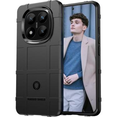 Imagem de Capa Case Xíaomi Redmi Note 14 Pro Plus 5G (Tela 6.67) Rugged Shield Anti Impacto (Preto)