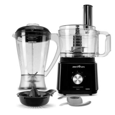 Imagem de Multiprocessador Britânia 1000W 3 Em 1 Lâminas Inox BMP900C 220V, 220V