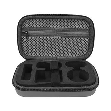 Imagem de Pilipane Bolsa de armazenamento EVA portátil dupla capa rígida para câmera esportiva Insta 360 GO 3 viagem esportes ao ar livre EVA PU material 7,2 cm espessura