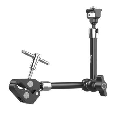 Imagem de SMALLRIG Braço mágico de 28 cm com braçadeira em forma de caranguejo, braço com parafuso de 0,6 cm - 20 e pinos retráteis, para câmeras de ação, monitores, luzes de vídeo e microfones - 5311