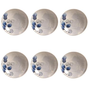 Imagem de Conjunto De Pratos Fundos 06 Peças Coup New Blue Porto Brasil